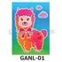 Glow-in-the-Dark Sand Art Kit - Animal Series - Llama