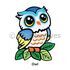 LED Cutie Felt Table Lamp Box Kit - Owl