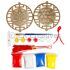 Air-Dry Clay Chinese New Year Deco Hanger Kit Part 1 - Lion Dance And Mandarin Orange - Contents