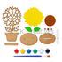 Flower Deco Painting - Tulip / Sunflower / Orchid / Hibiscus / Daisy - Kit Contents