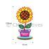 Flower Deco Painting - Tulip / Sunflower / Orchid / Hibiscus / Daisy - Size