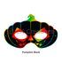 Scratch Art Halloween Mask Kit Pack of 5 - Pumpkin
