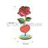 Wooden Rose Deco Stand Painting Kit - Love Rose / Blooming Rose - Size