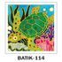 Batik Painting  - Sea Turtle