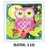 Batik Painting  - Owl