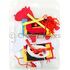 Felt Lunar New Year Horse Plushie Hanging Deco Set - Red and White Horses! - Packaging Back