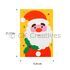 Santa Claus Christmas Paper Deco Stand - Size