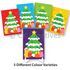 Christmas Tree Paper Deco Stand - 5 Different Colours