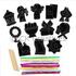 Scratch Art Suasana Raya Ornament Deco - 12 Festive Decors! - Contents